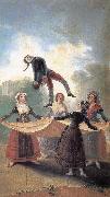 Francisco Goya Straw Mannequin France oil painting artist